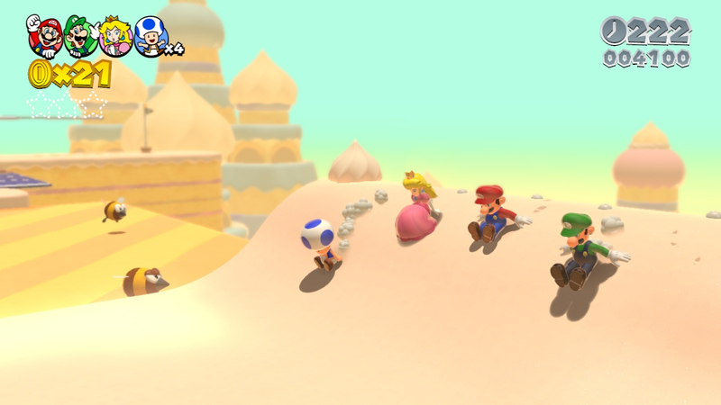 Illustration for article titled Super Mario 3D World finds Nintendo having fun rather than forcing it
